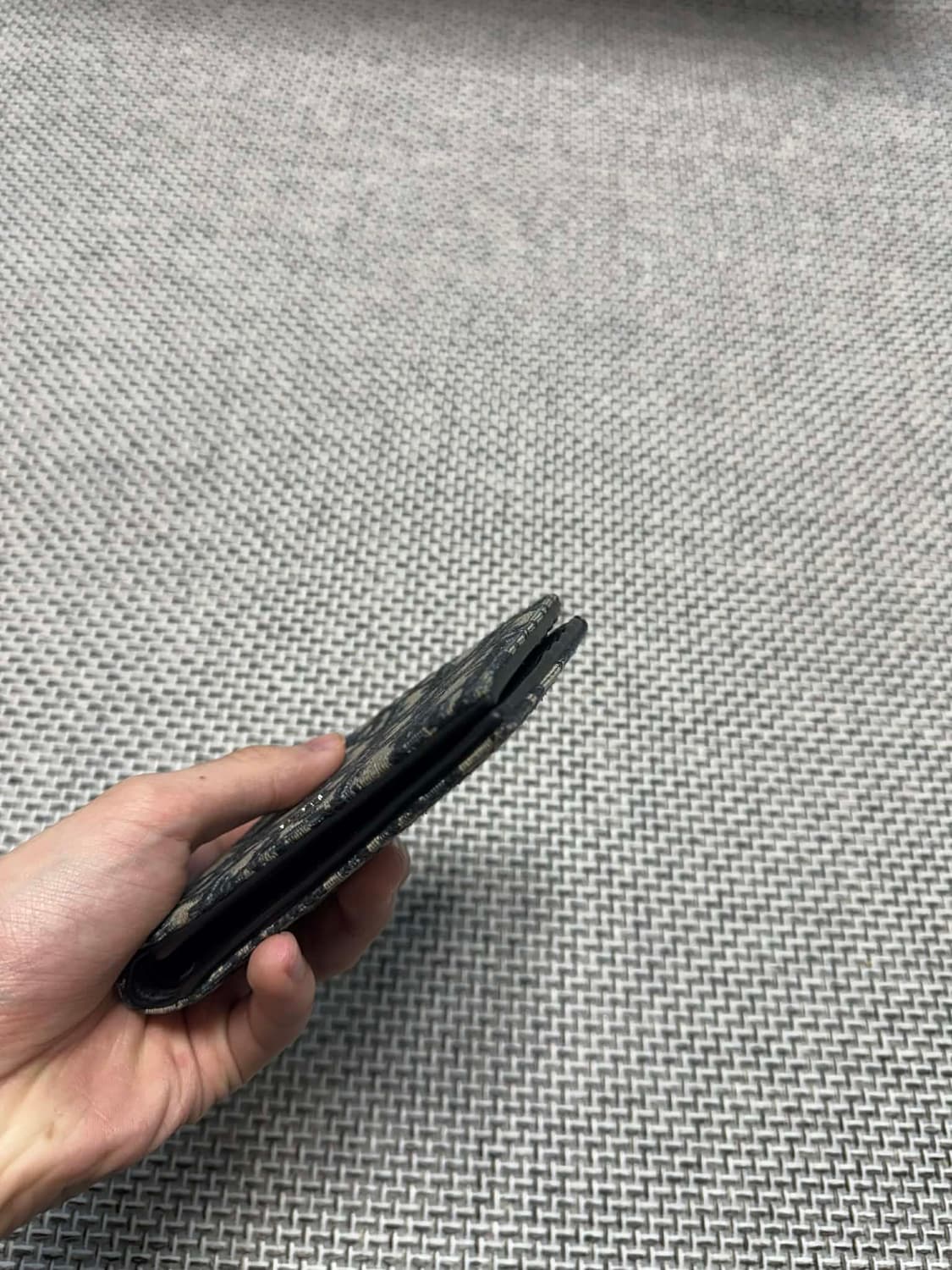 디올 오블리크 자카드 반지갑 상품이미지3