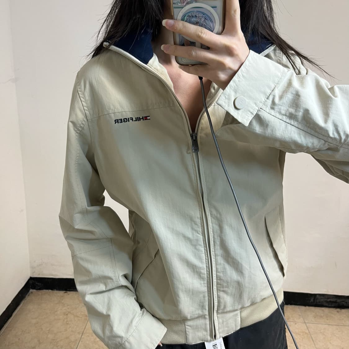 Burberry Beige Blouson 상품이미지3