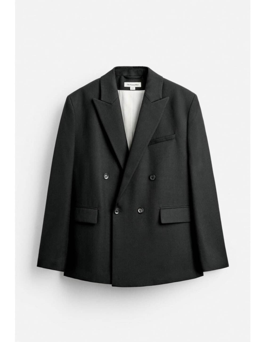 자라 x nanushka 나누시카 더블브레스티드 자켓 상품이미지2