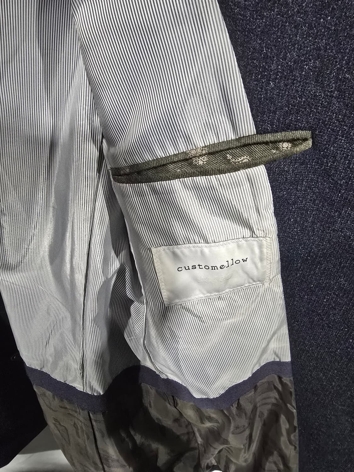 Customellow 남성 스탠드 칼라 코트 100 상품이미지3