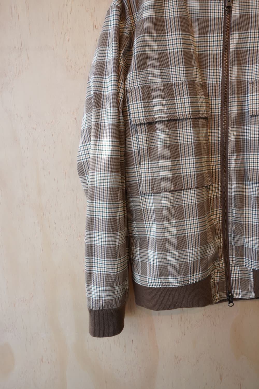 THE SHOP TK 체크 집업 자켓 (L) 상품이미지6