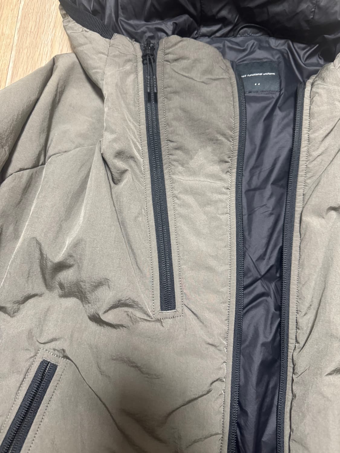 [2] 모이프 23aw 더블집 파카 스톤 상품이미지6