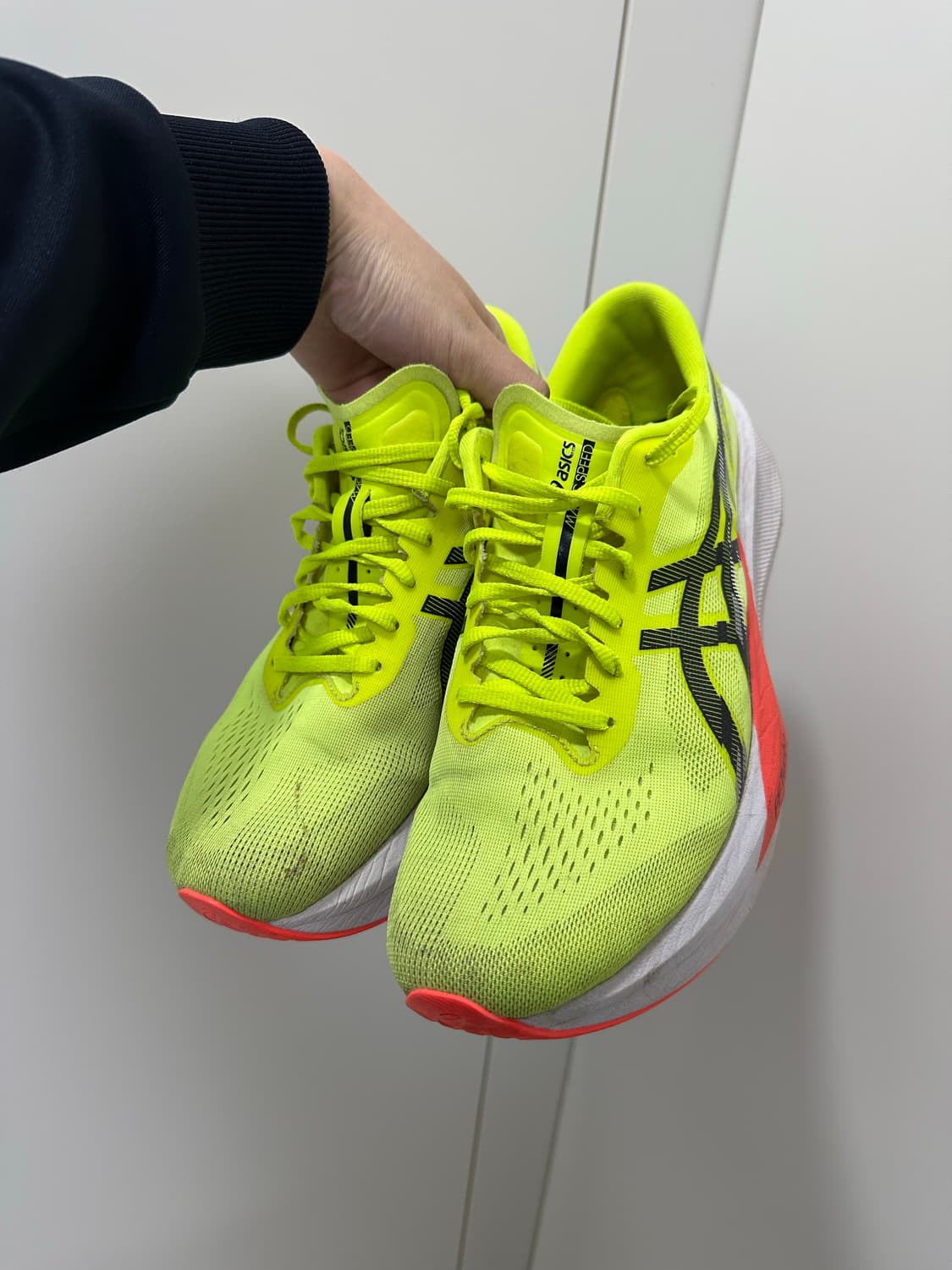 [280] 아식스 매직스피드4 옐로우 블랙 상품이미지4