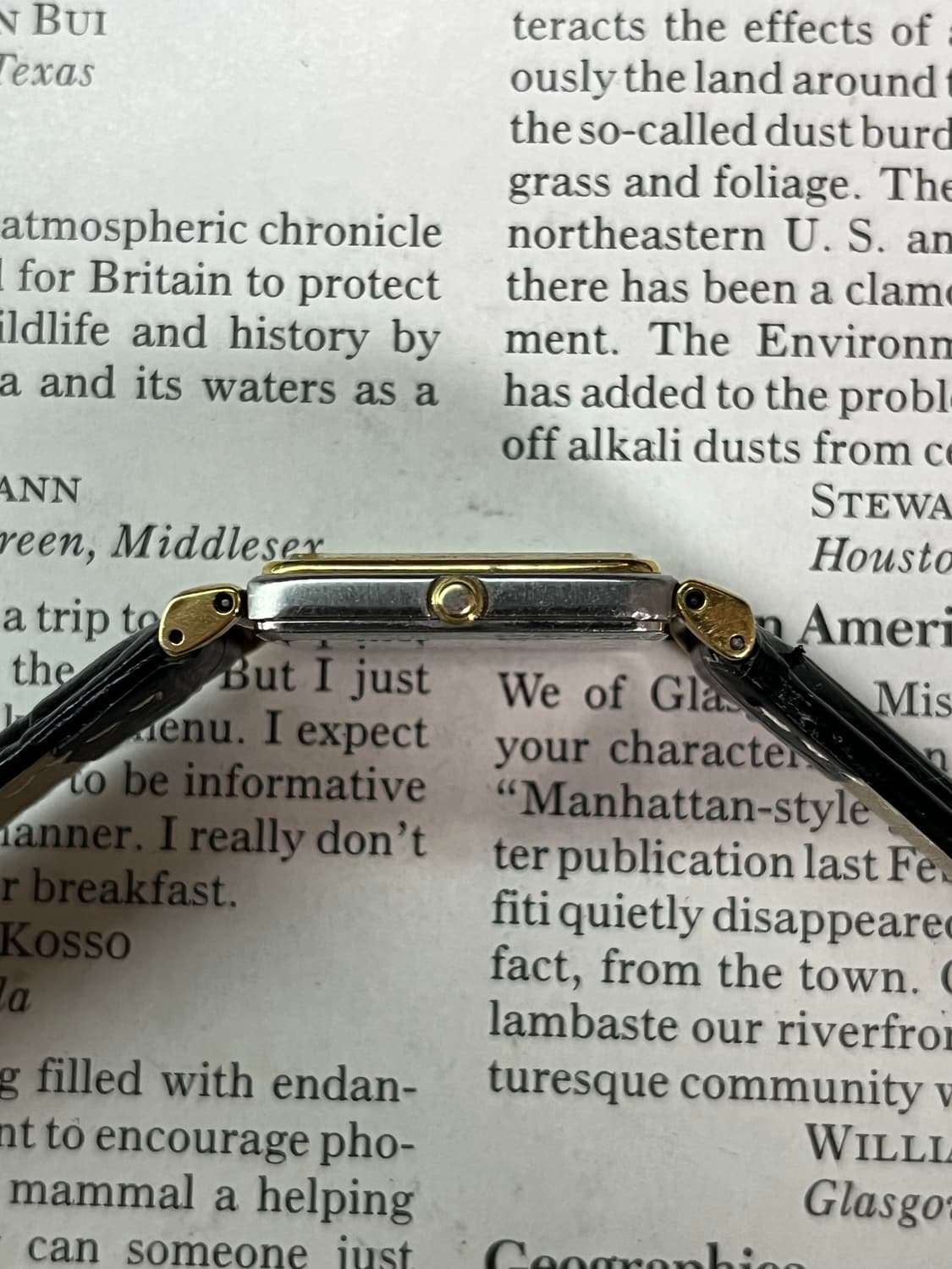 세이코 골드 스퀘어 드레스 쿼츠 상품이미지5