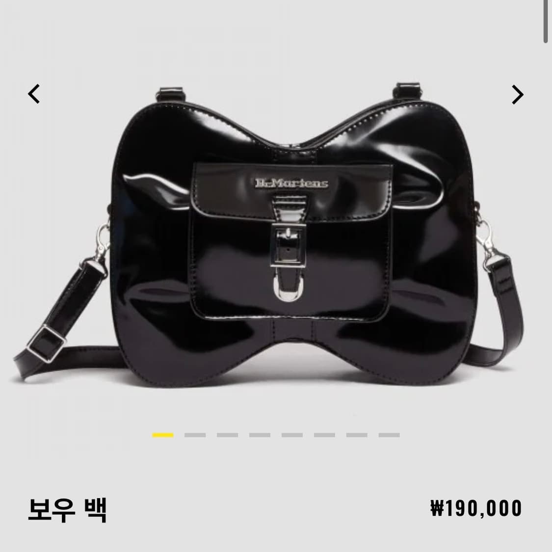 닥터마틴 보우백 블랙 백팩 숄더 크로스 상품이미지1