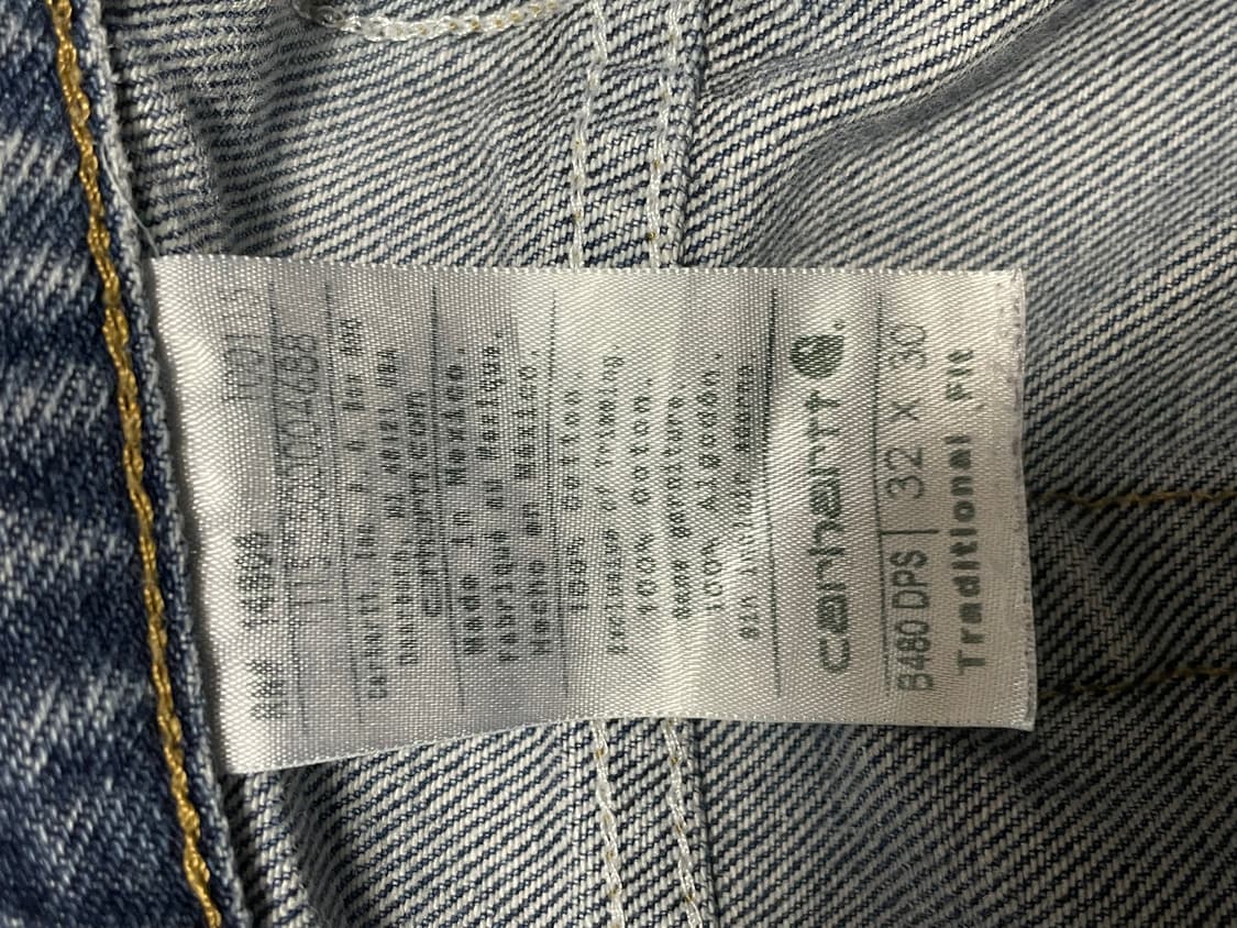 칼하트 트레디셔널 핏 팬츠 상품이미지4