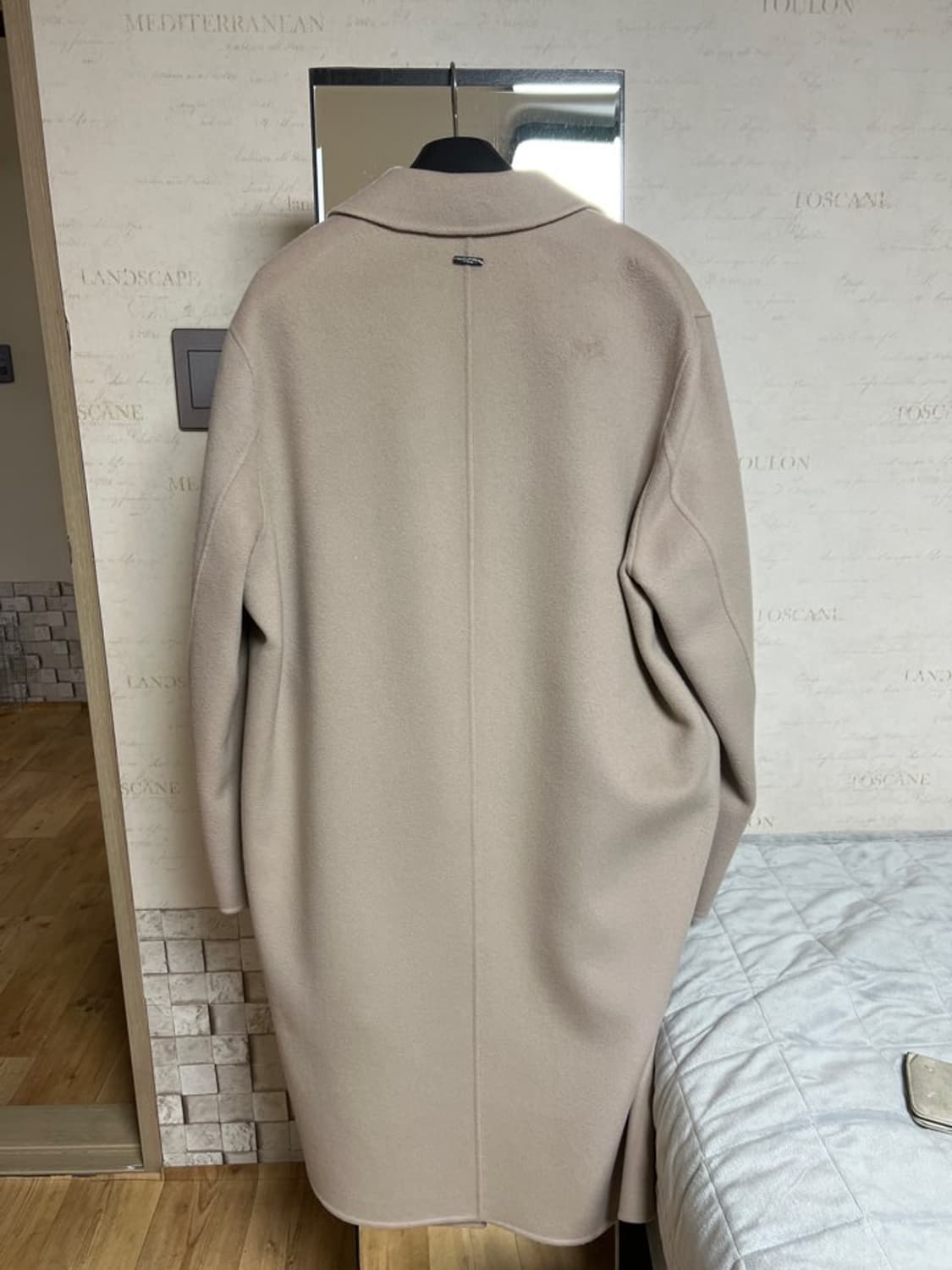 솔리드옴므 코트 베이지 48사이즈 상품이미지2