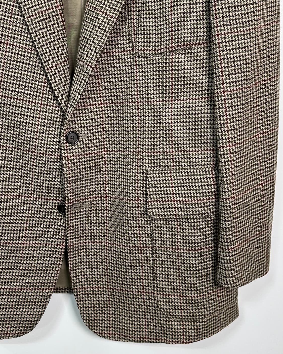 폴로 건클럽 체크 울 3b 블레이저 자켓  (va.57) 상품이미지3