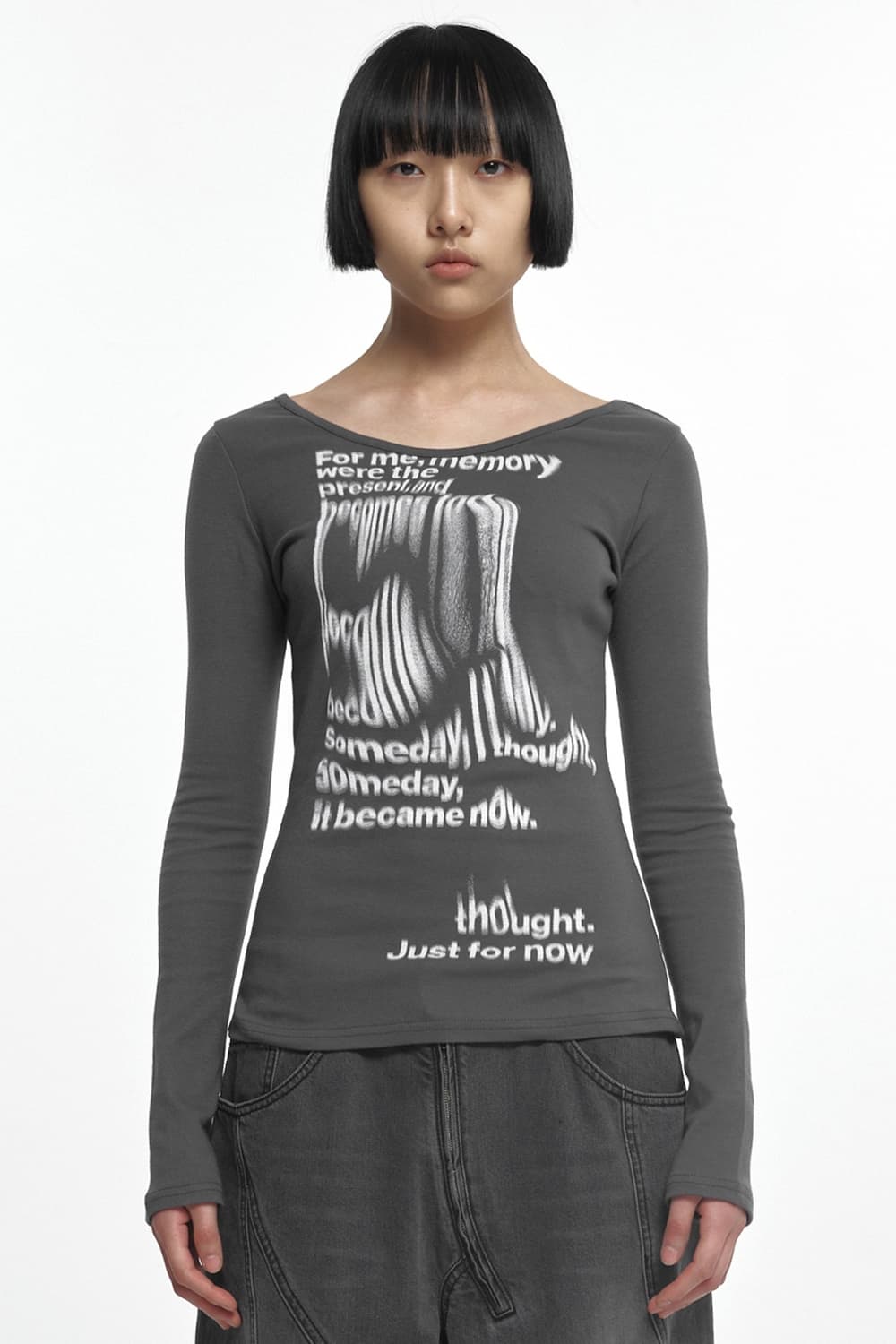 슬림핏 롱슬리브 FLOW SLIM FIT LONG SLEEVE 상품이미지1