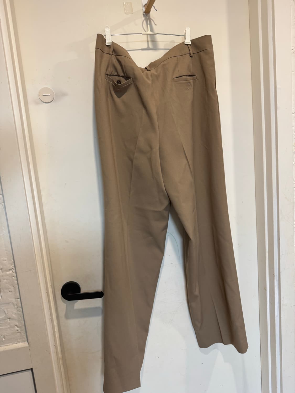 새상품 더프랭키샵 수트 팬츠 라떼  상품이미지5