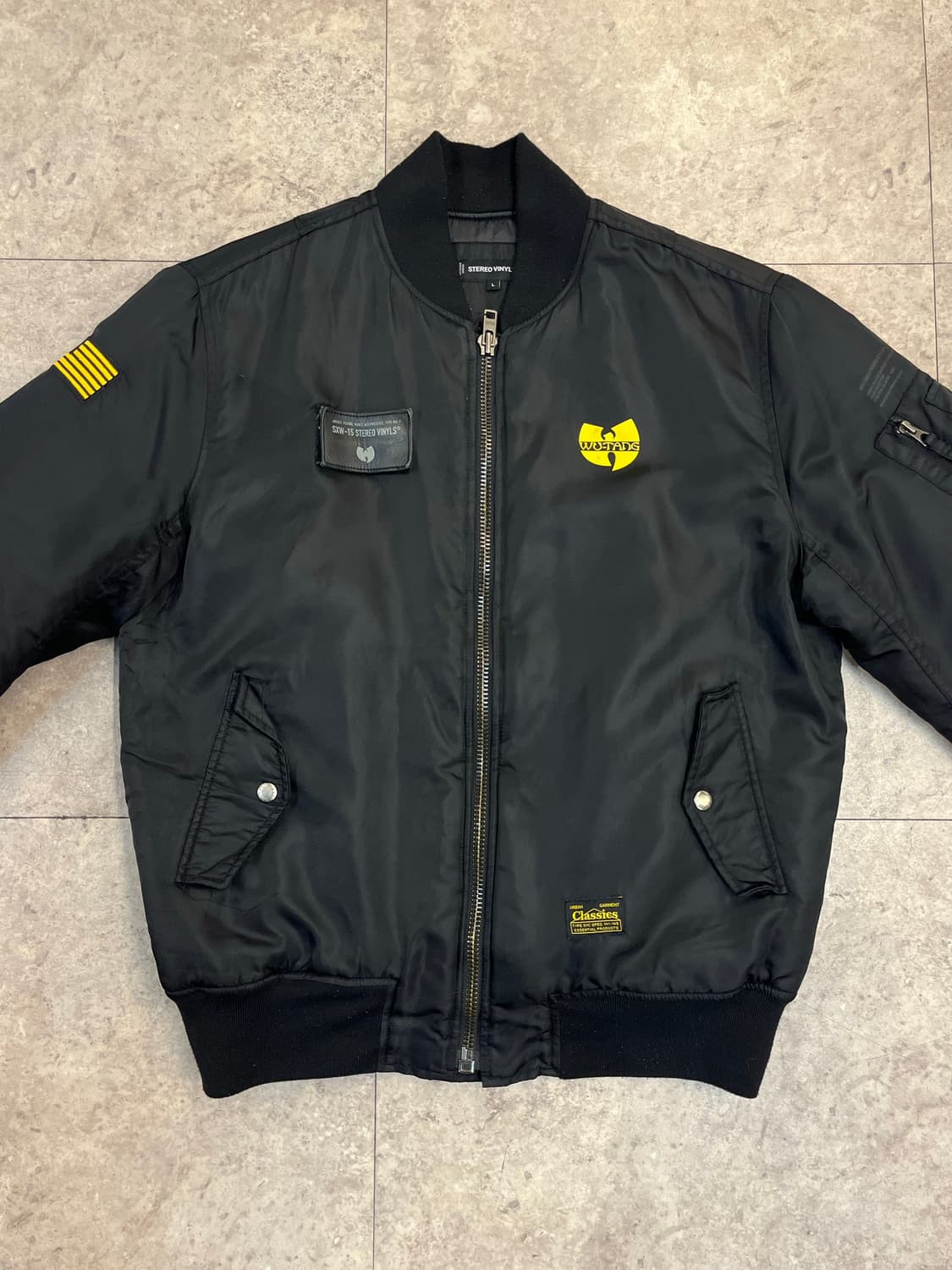 스테레오 바이널즈 우탱 클랜 ma1 블랙 L #csz3689 상품이미지4