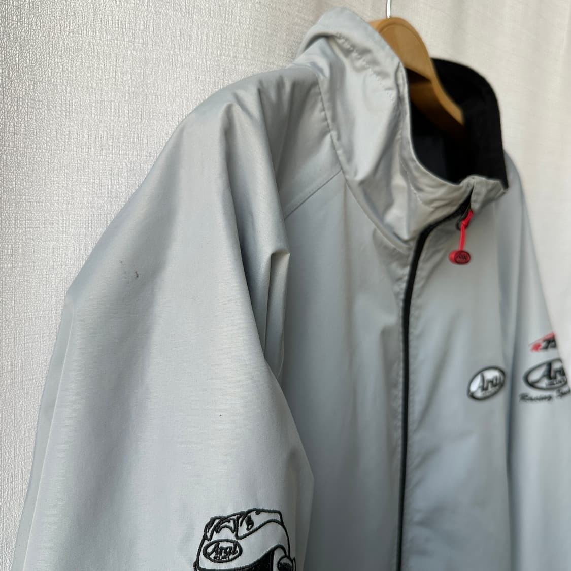 아라이 구형 레이싱 바람막이 자켓 실버 그레이 XXL 상품이미지5