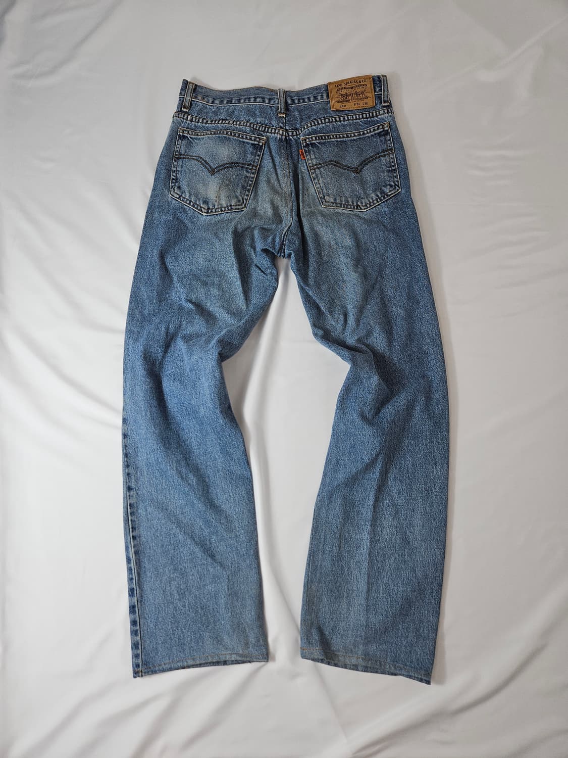 리바이스 220 오렌지탭 데님팬츠 USA 빈티지 33X34 상품이미지1