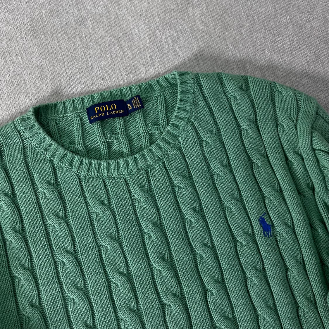 W100 폴로랄프로렌 꽈배기 니트 상품이미지2