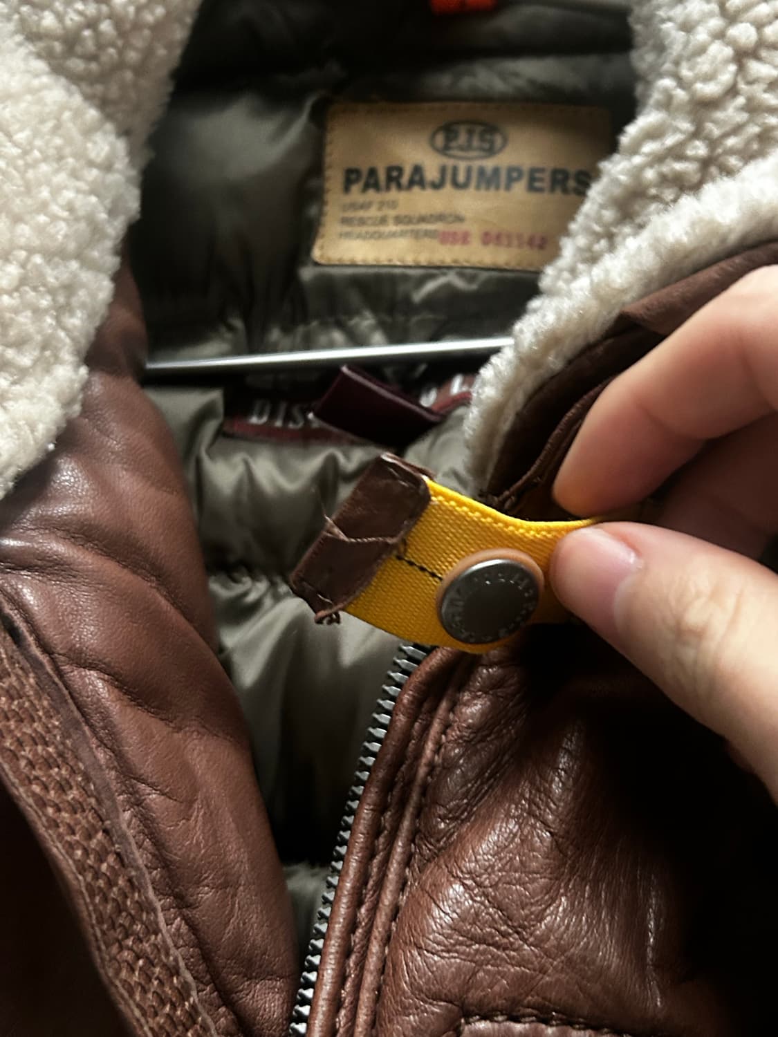 파라점퍼스 A-2 레더자켓 상품이미지4