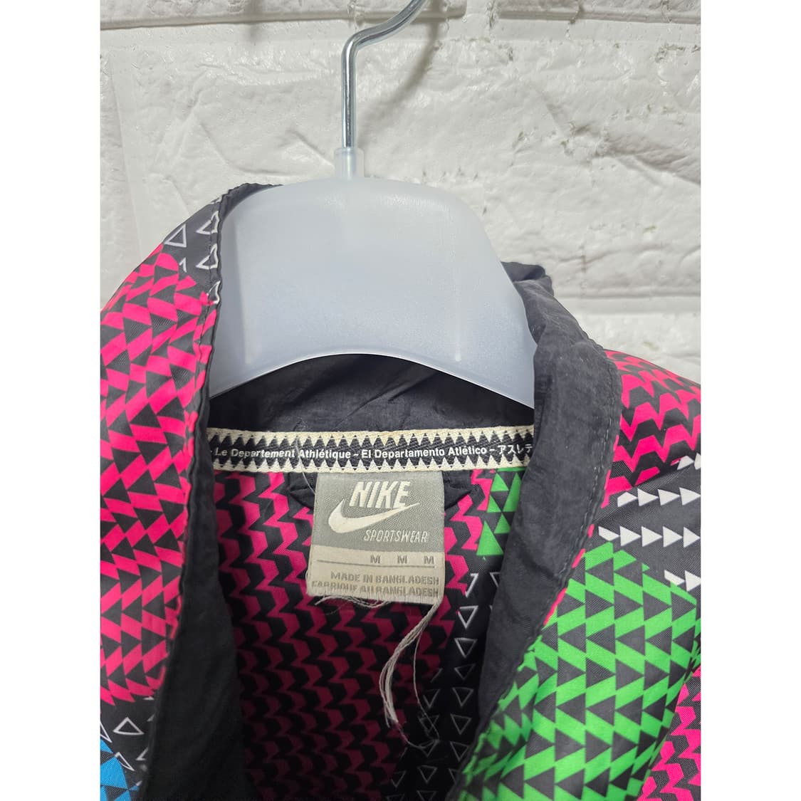 나이키 컬러 블록 바람막이 자켓 M 상품이미지2