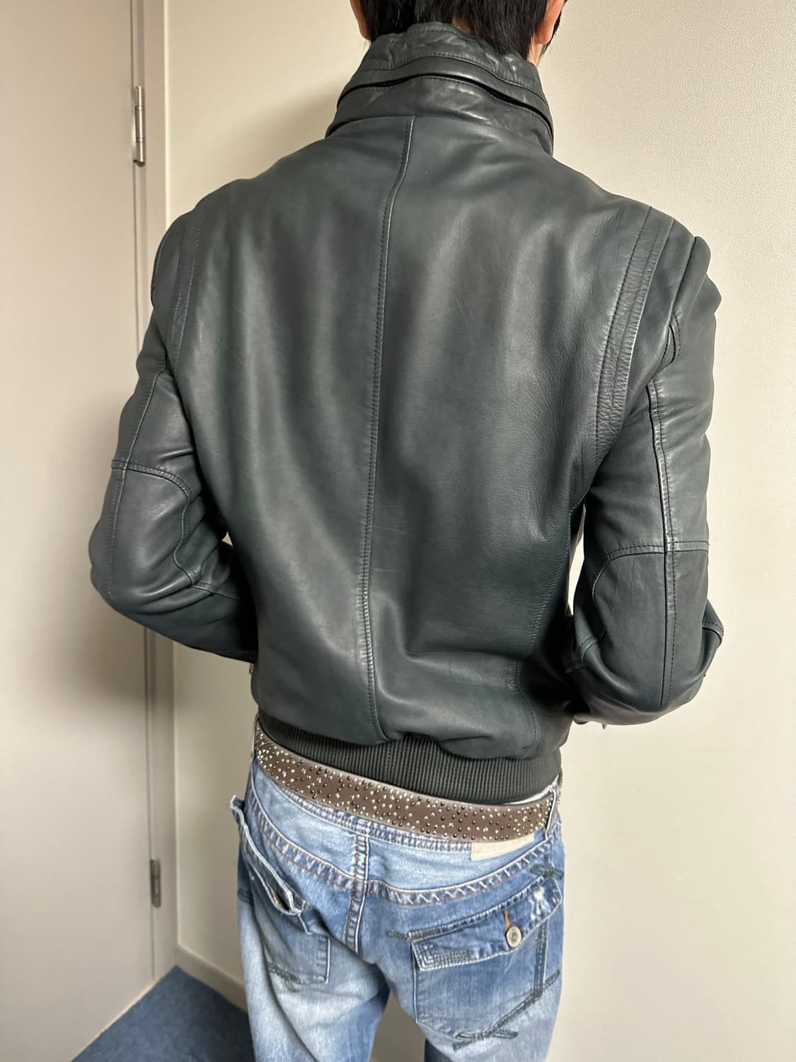 솔리드옴므 우영미 가죽자켓 양가죽 상품이미지4