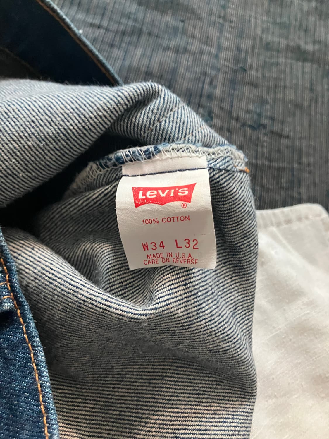 🇺🇸 80s USA 빈티지 리바이스 517 부츠컷 데님 팬츠 상품이미지6
