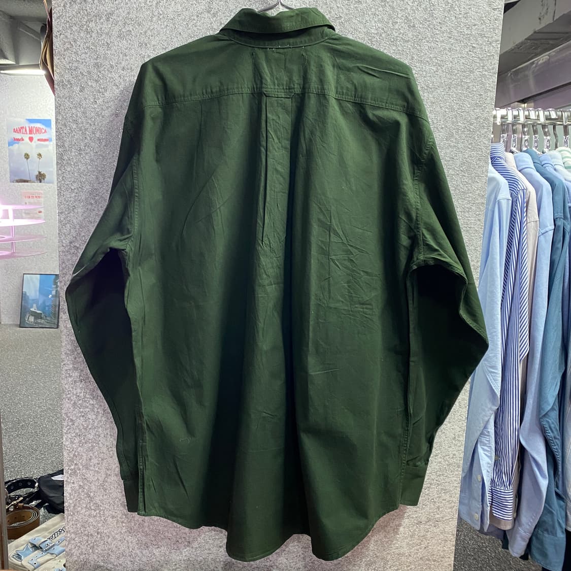 칼하트 다크그린 포켓 워크 셔츠 B3622 상품이미지5