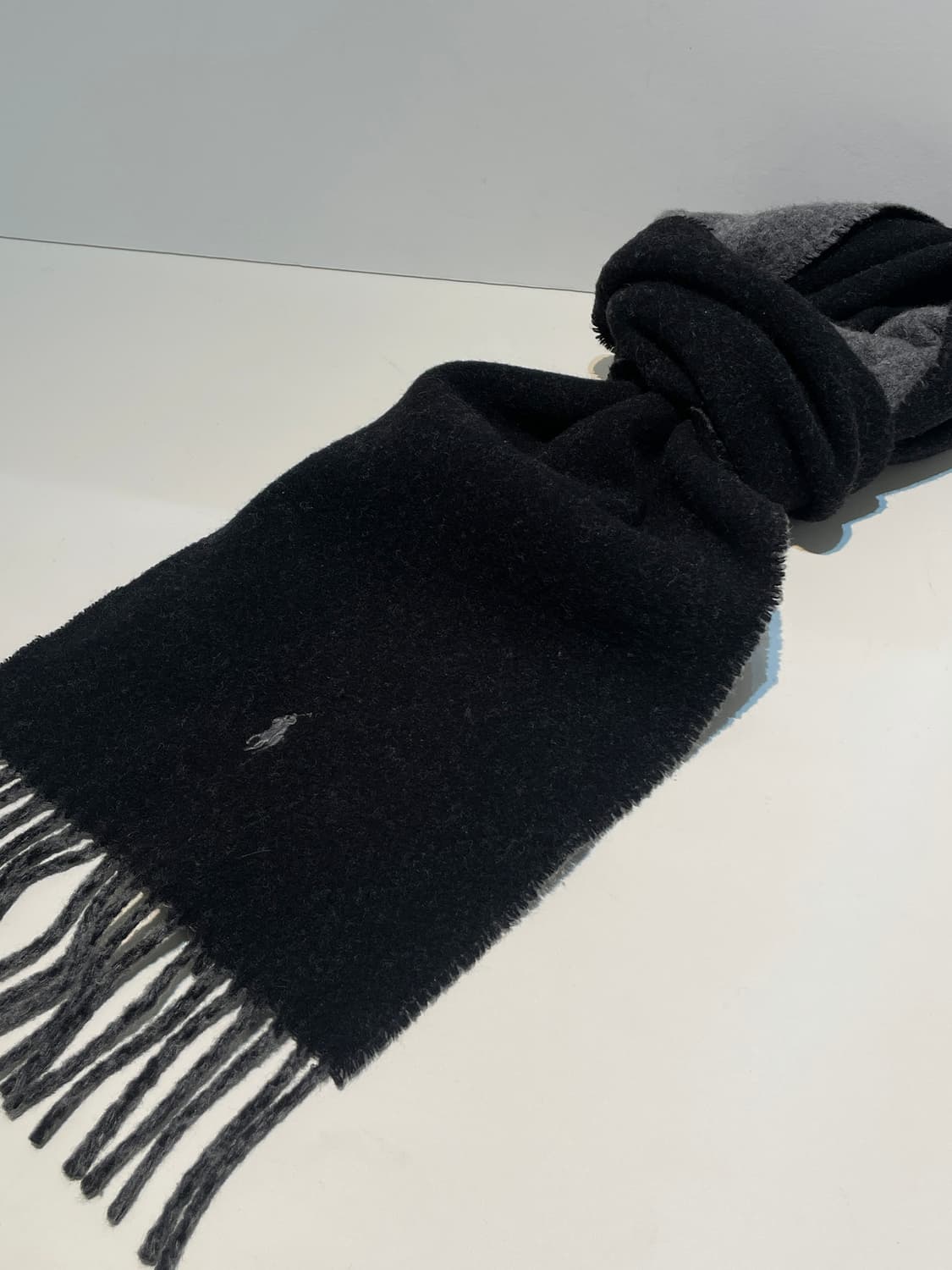 폴로 랄프로렌 배색 목도리 A1424 상품이미지1