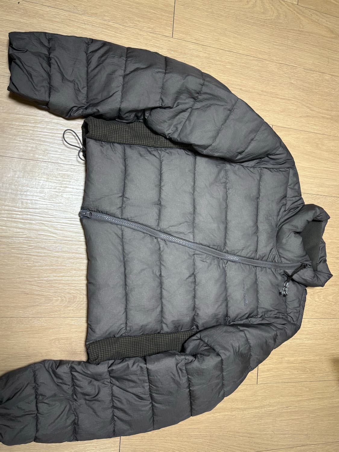 오호스 경량패딩 브라운 3 상품이미지3