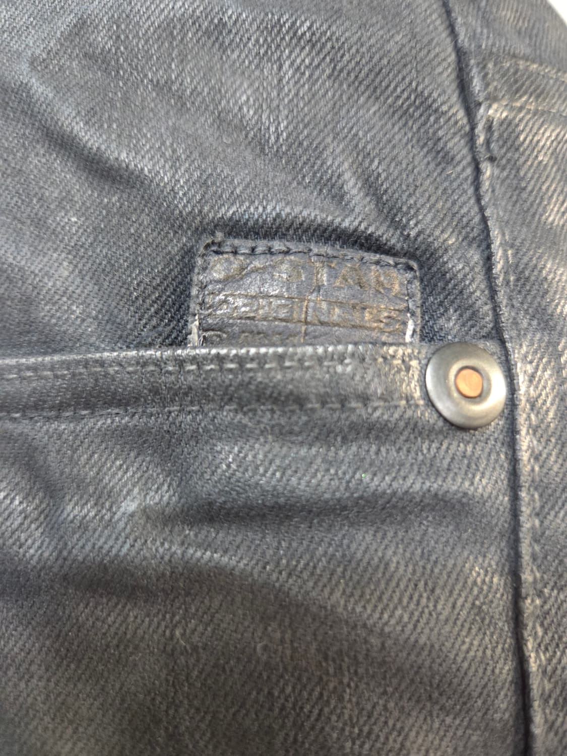 [DIESEL] 디젤 블랙 워싱 데님 팬츠(W33/L32) 상품이미지4