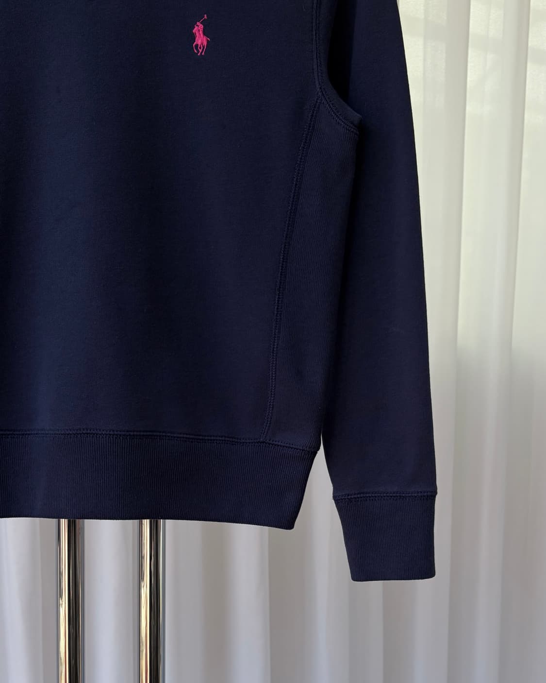 [XS]폴로 랄프로렌 여성 크루넥 기모 맨투맨 navy 상품이미지5