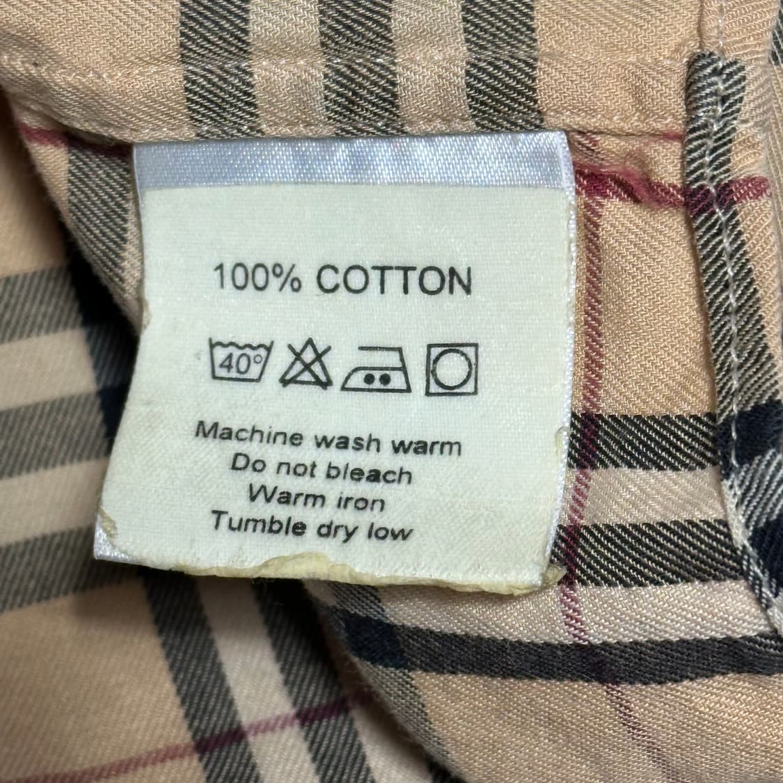 Burberry 노바체크 셔츠 상품이미지4