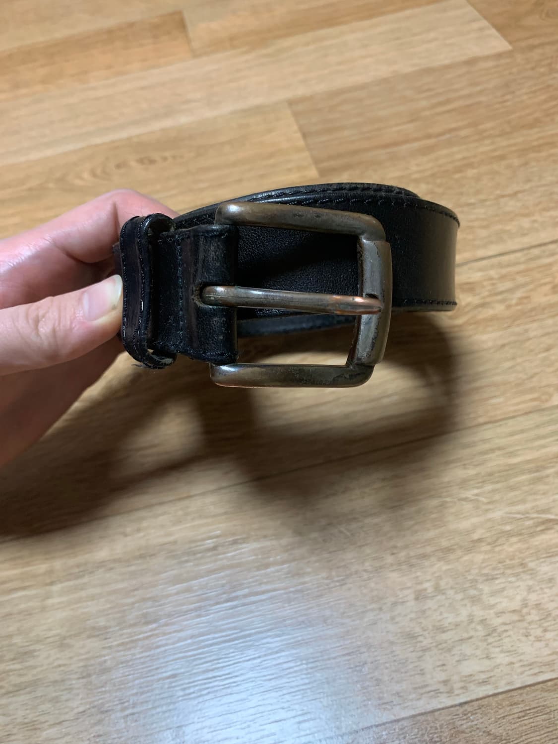 빈티지 프렌치 아틀리에 보워 레더 벨트 상품이미지2