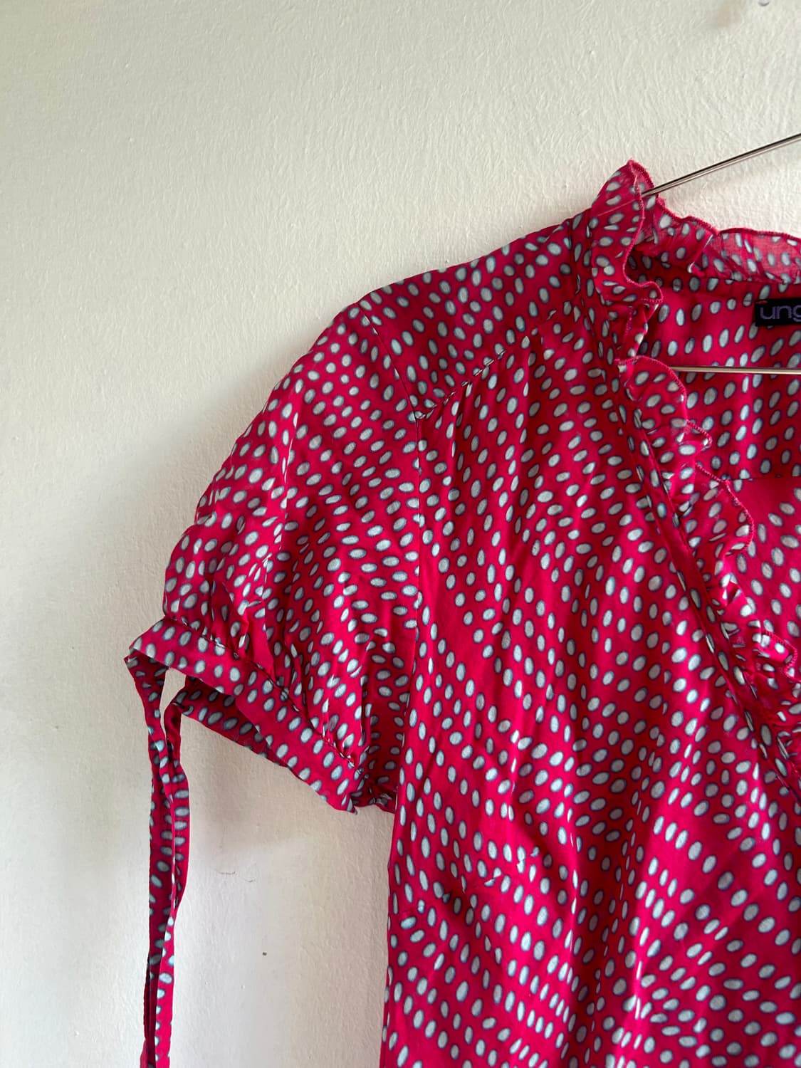 땡땡이 블라우스  상품이미지2