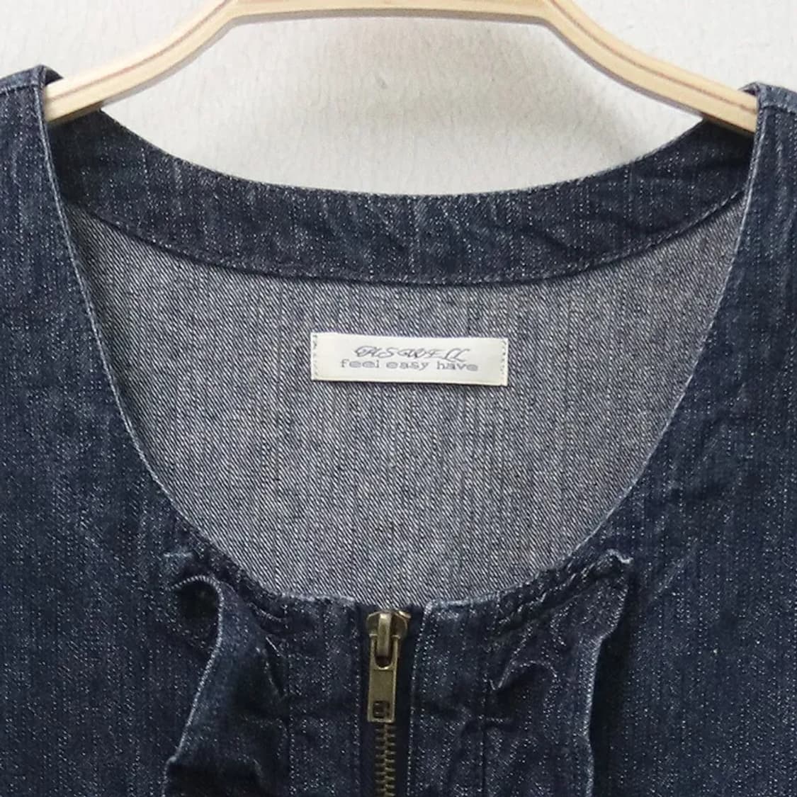 FEEL EASY HAVE 프릴 데님 자켓 67464 상품이미지5