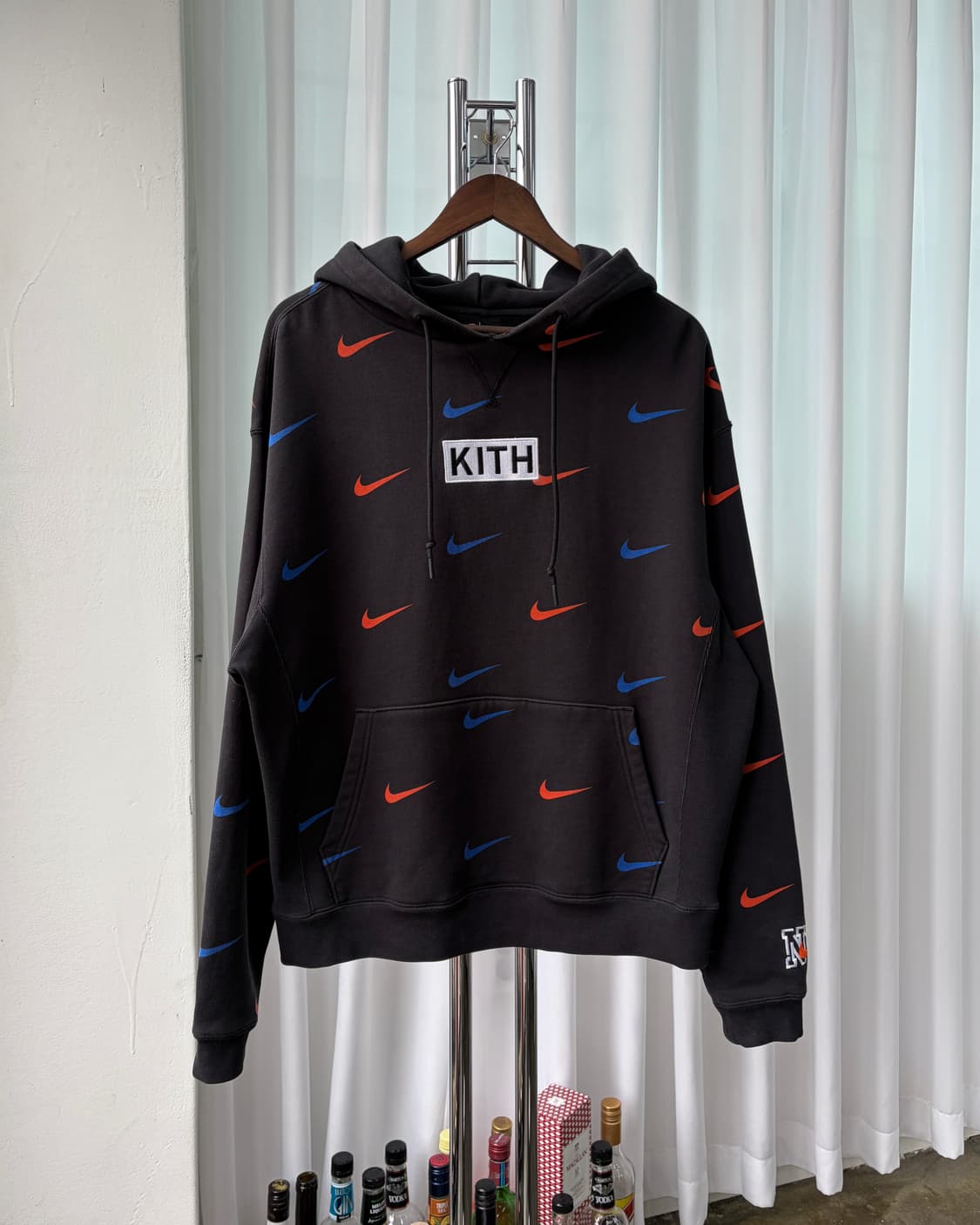 [L]나이키 x 키스 뉴욕 닉스 AOP 후드 상품이미지3