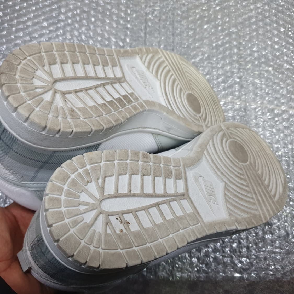 나이키 덩크 하이 레트로 SE 화이트 실버/DV0826-100(270) 상품이미지8