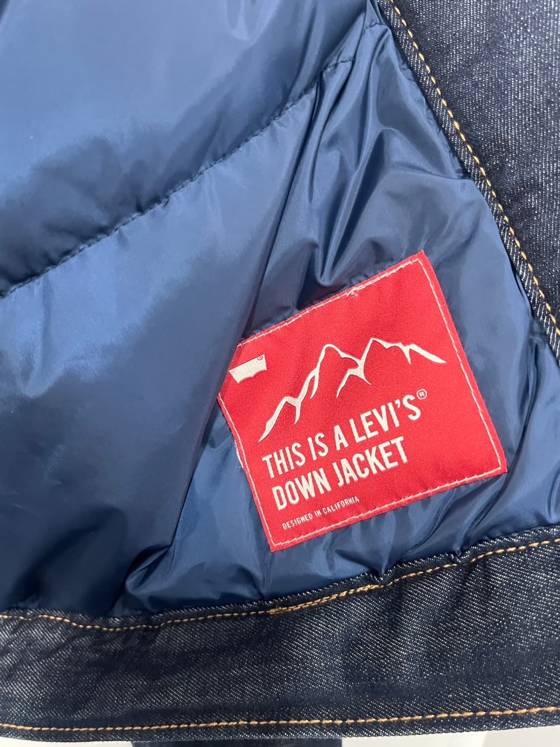 리바이스 다운 진청 데님 트러커 청자켓 상품이미지6