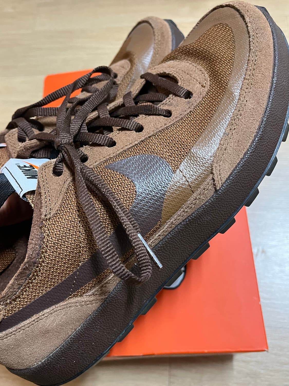 신품급 나이키 톰삭스 브라운 275 280 상품이미지4