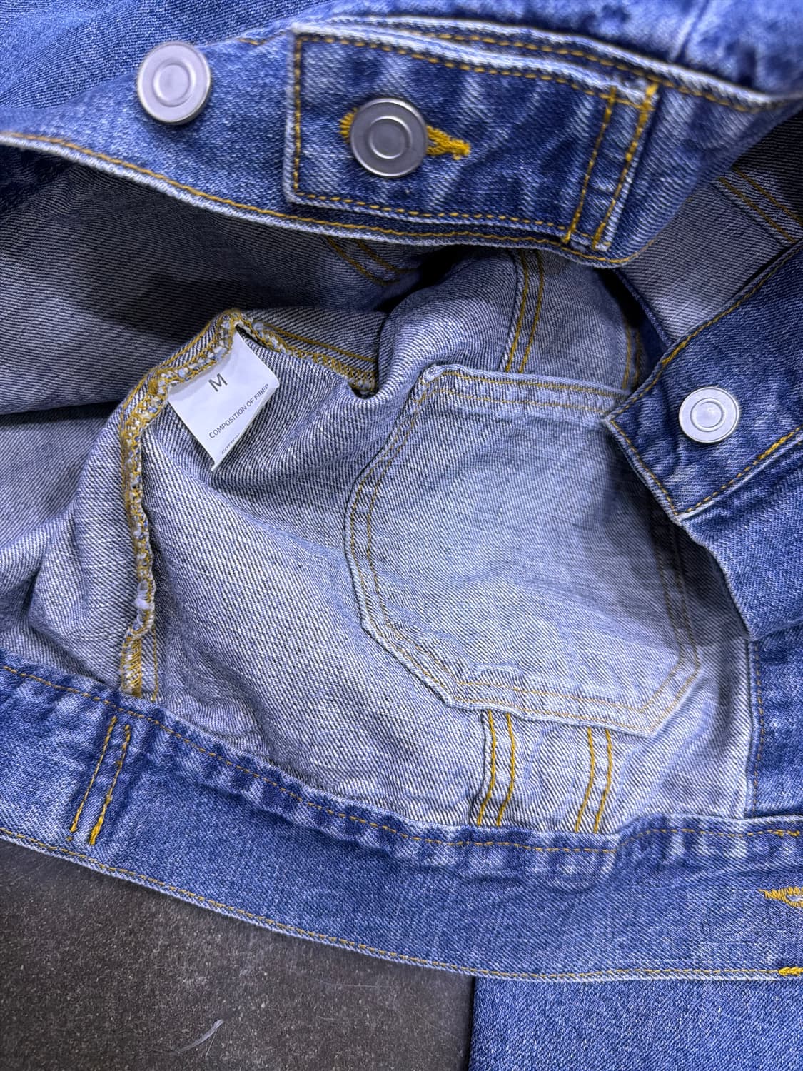 브랜디드 트러커 청자켓 데님자켓 M 상품이미지7