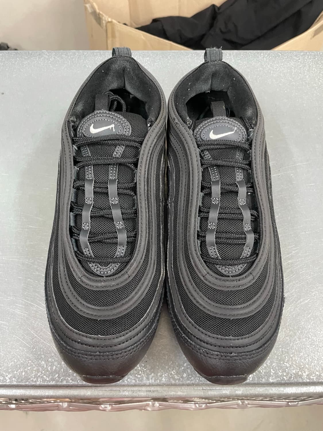 나이키 에어맥스 97 트리플 블랙 275 상품이미지5