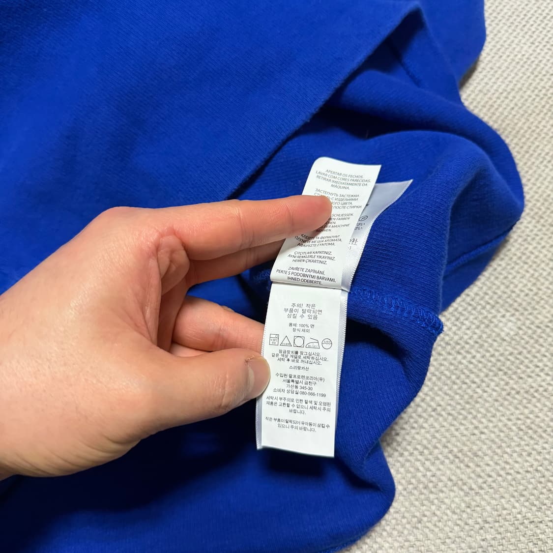 폴로 랄프로렌 하프집업 맨투맨 상품이미지4