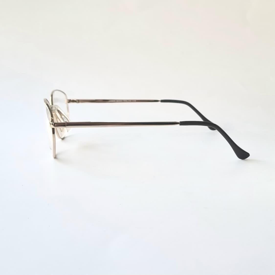 데드스탁 유럽 빈티지 골드 오벌 빅사이즈 안경테 171 상품이미지5