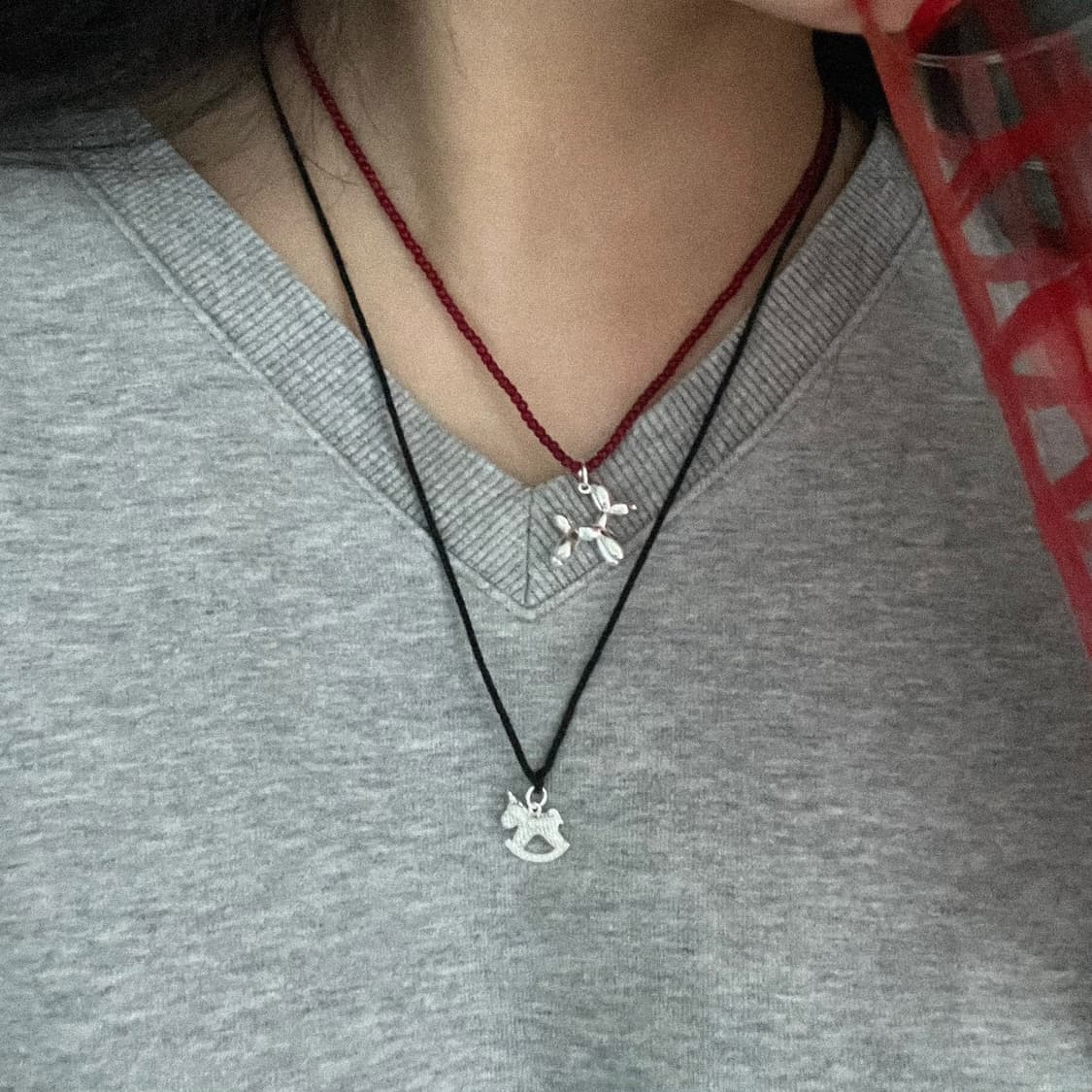 프리오더) 925 Silver Dreaming Pony Necklace 상품이미지4