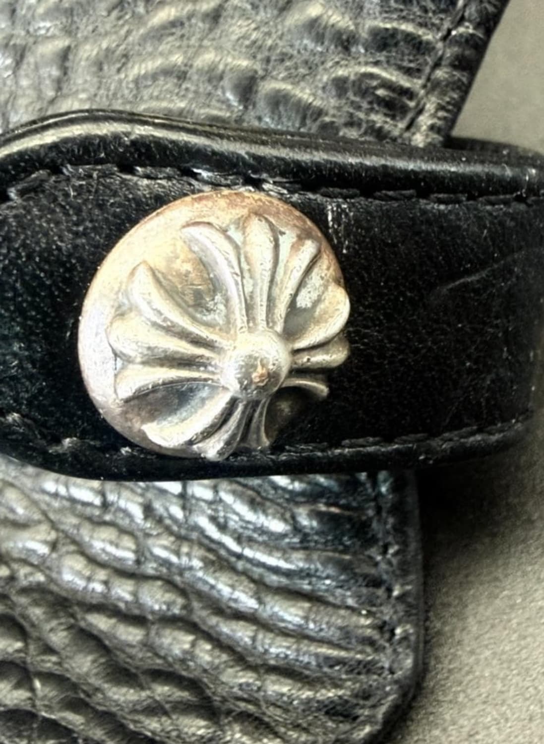 CHROME HEARTS(크롬 하츠) 키 케이스 / 키링 부착 헤비 가죽 상품이미지7