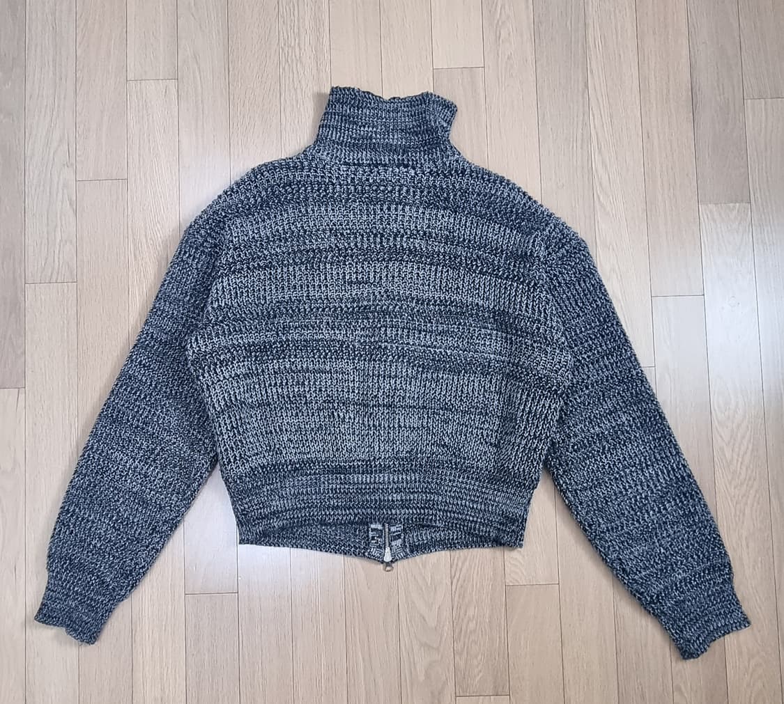 노이아고 하이넥 2웨이 니트집업 Free _ 여성 상품이미지6