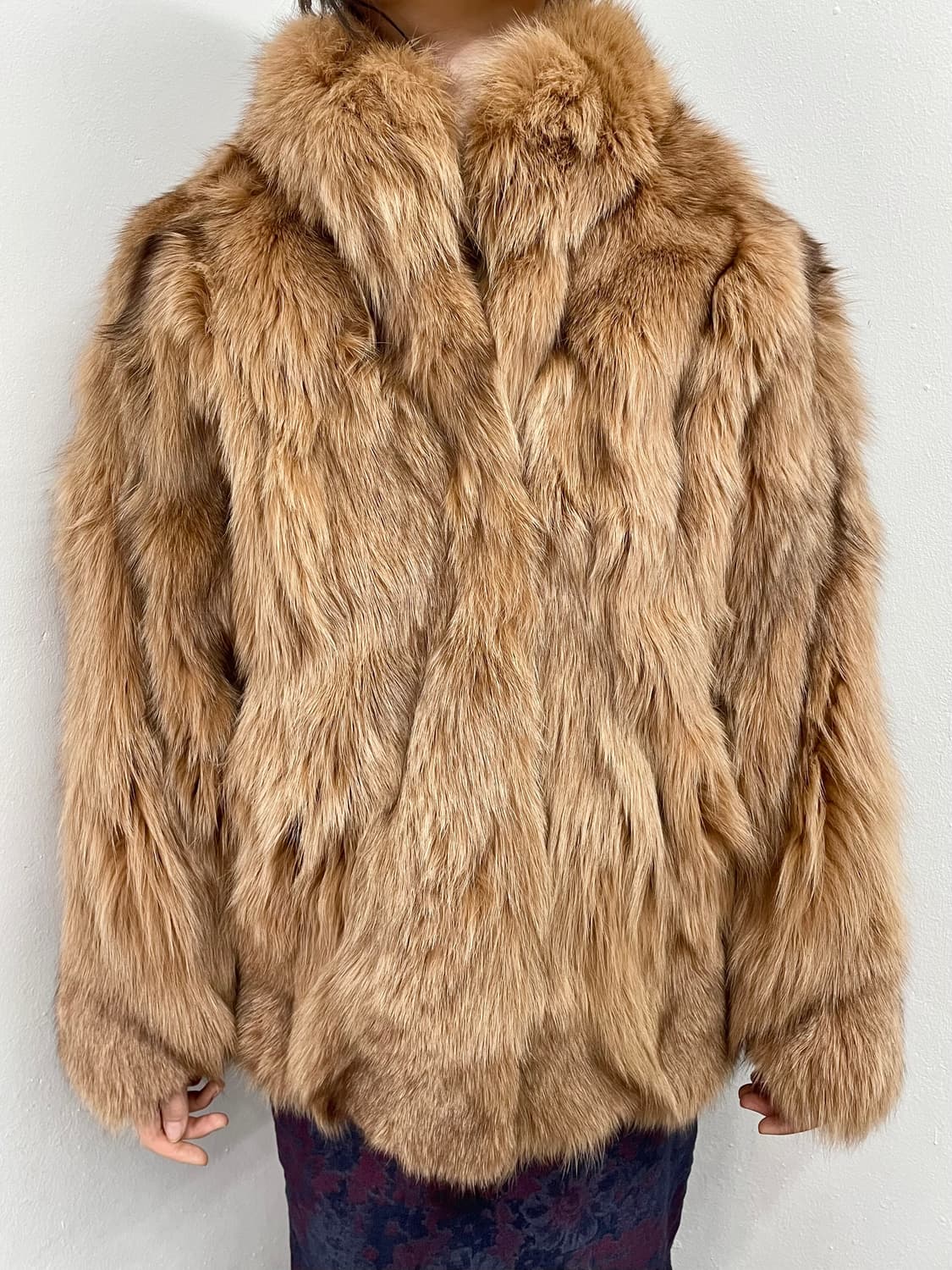 브라운 헤비 폭스 퍼자켓 상품이미지1