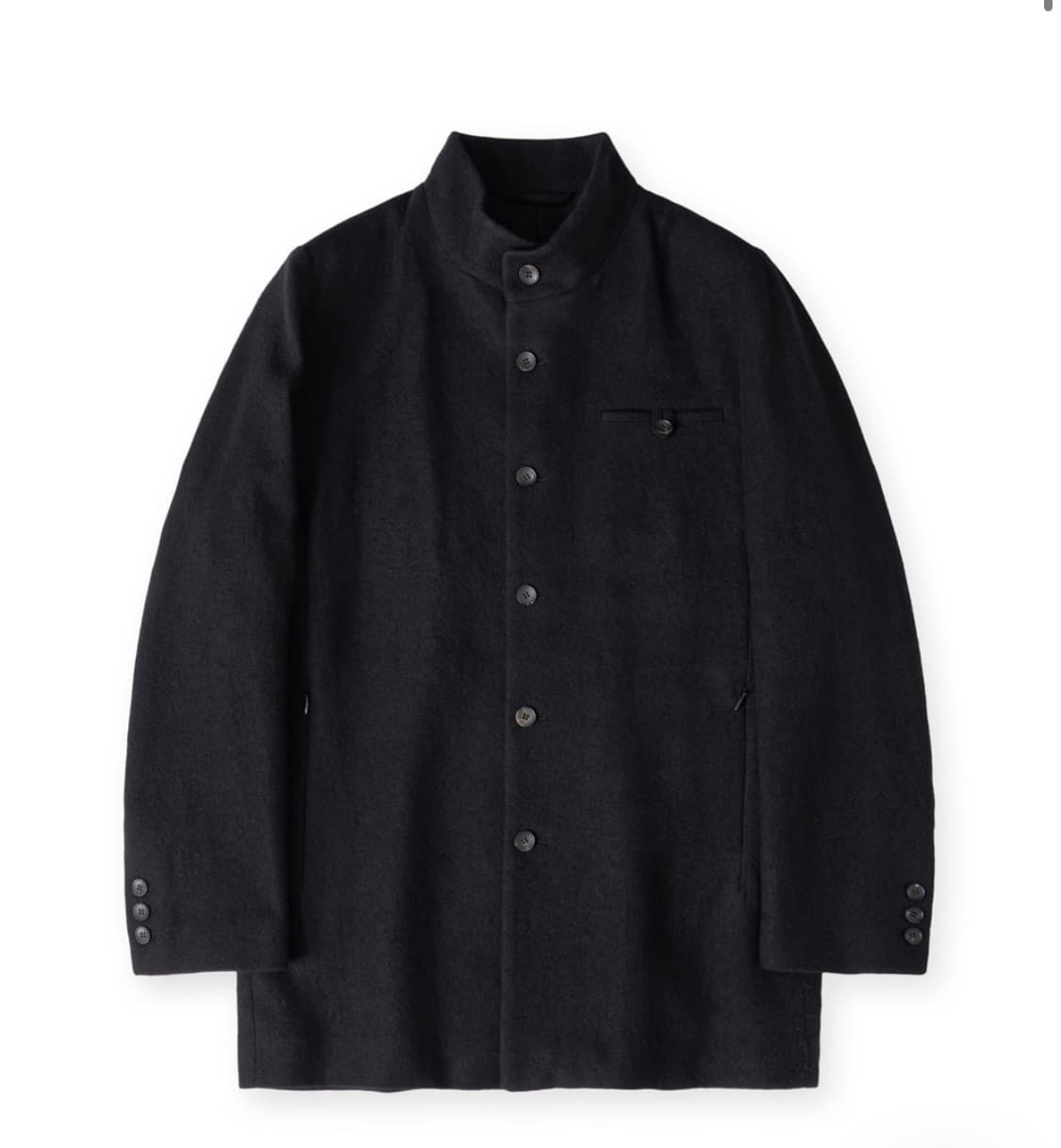 [구매]해칭룸 stand collar coat black 상품이미지1