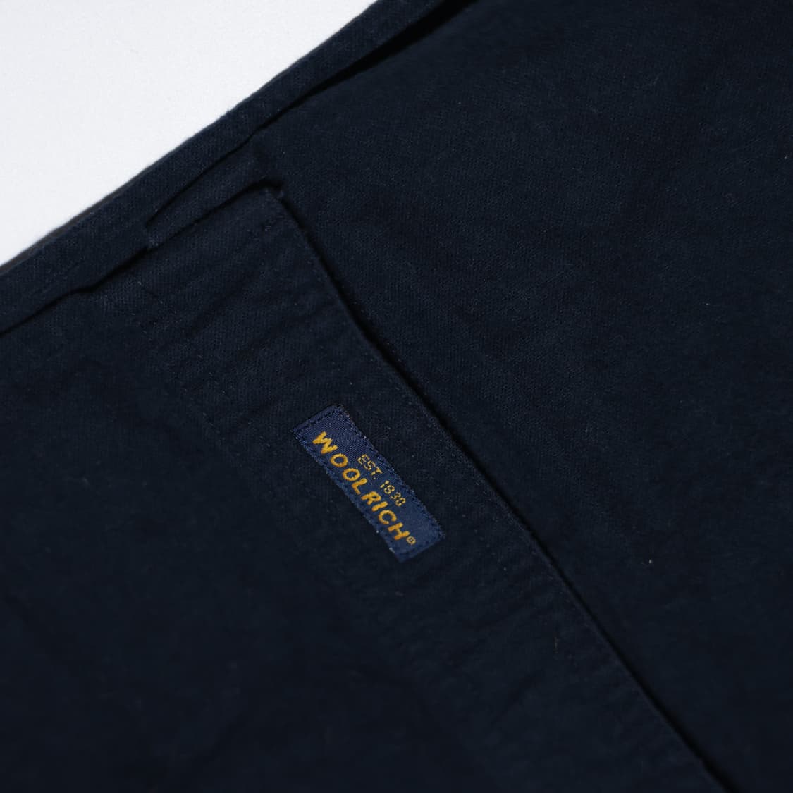 Woolrich Navy Button-Down Cotton Shirt 상품이미지2