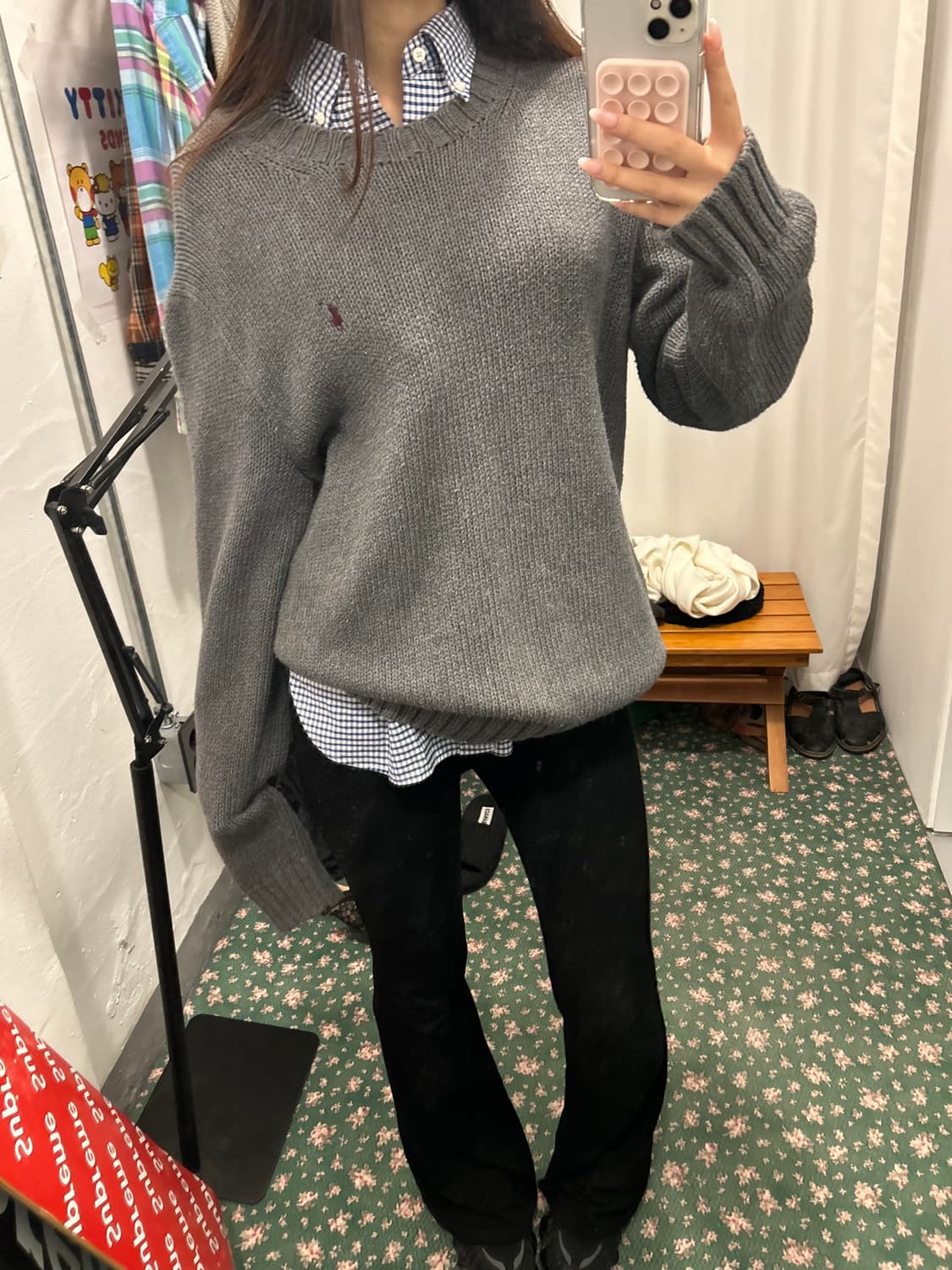 랄프로렌 코튼 스웨터 니트 헤비 상품이미지1