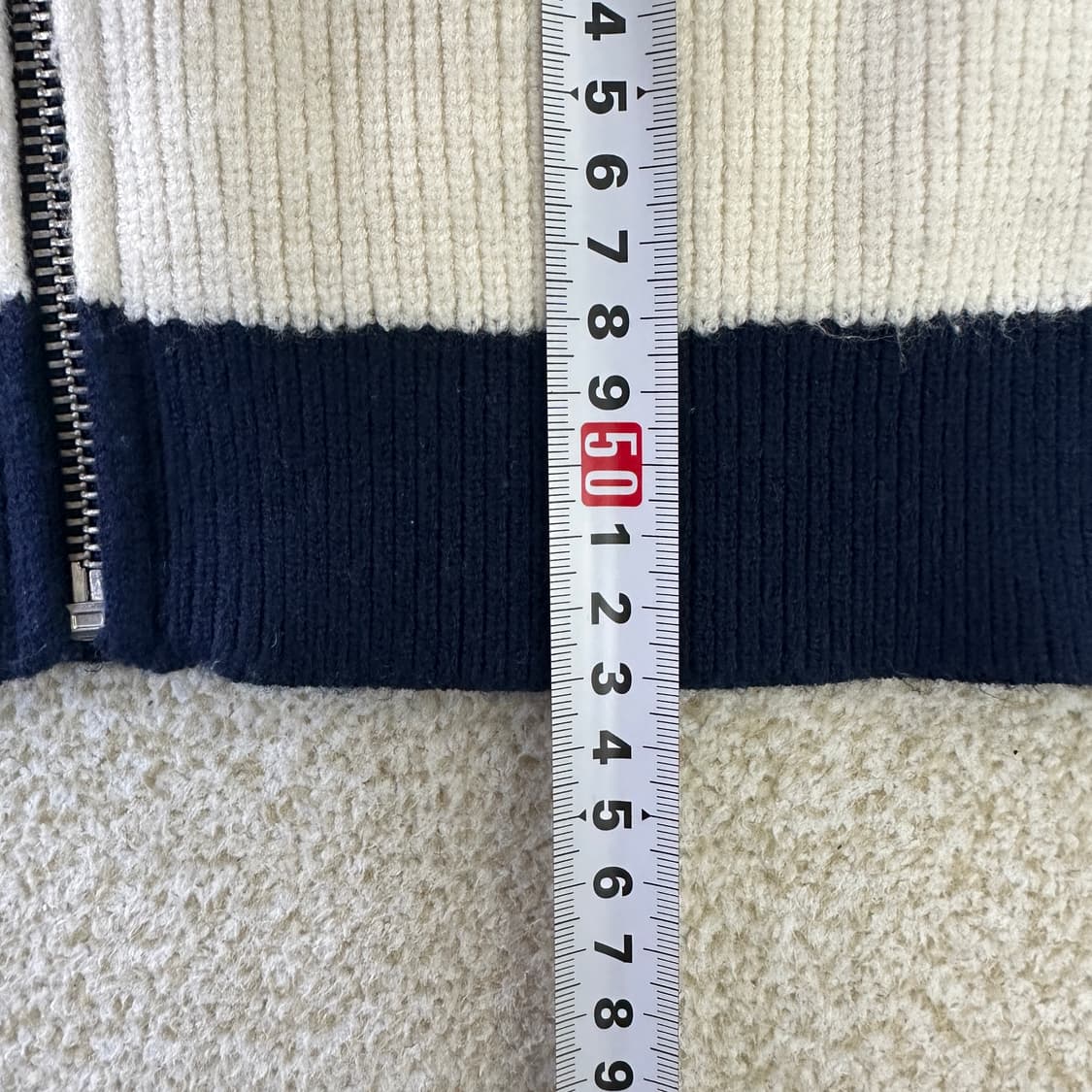 13-14 자라 스트라이프 니트 조끼0323D 상품이미지5