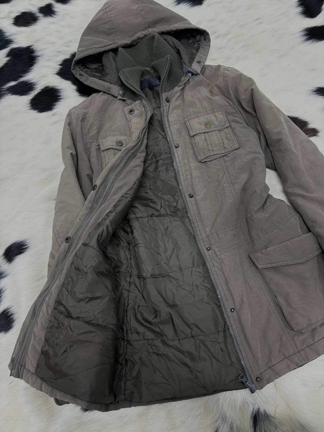 Y2K Grunge Multi Pocket Hoodie Jacket 상품이미지8