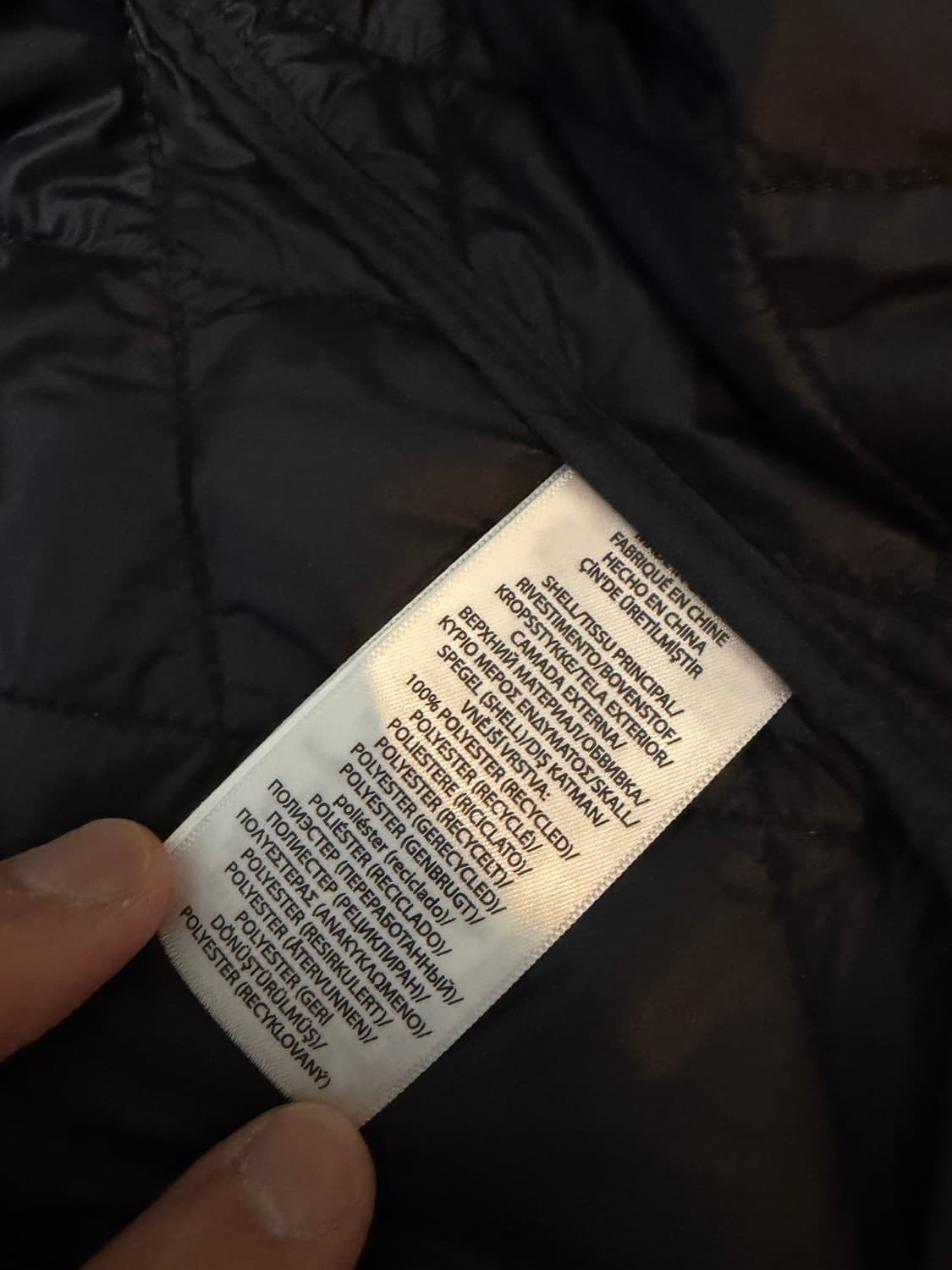 폴로 비톤 퀼팅 방수 자켓 상품이미지6