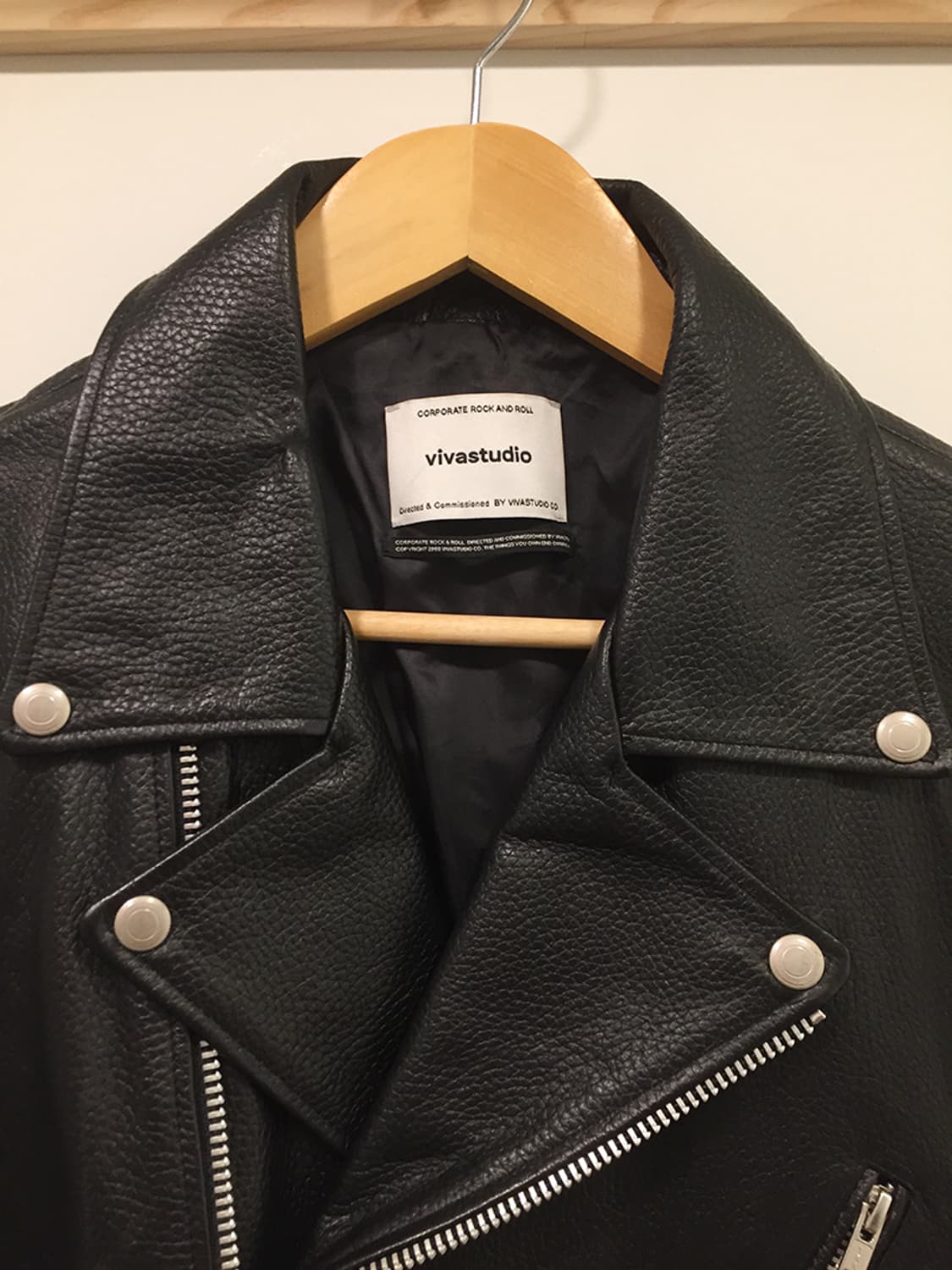 공용 비바스튜디오 라이더 가죽자켓 95 상품이미지3
